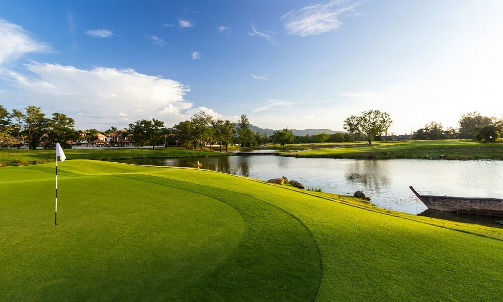 scenic golf course